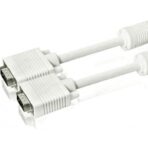 VGA Male to Male  15 Pin  1080P OD 8MM Extra Durability &  Protection  3M  Video Cable Support  Devices PC  HD TV  Laptop Monitor Screen Projector