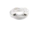 VGA Male to Male  15 Pin  1080P OD 8MM Extra Durability &  Protection  5M  Video Cable Support  Devices PC  HD TV  Laptop Monitor Screen Projector
