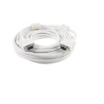 VGA Male to Male  15 Pin  1080P OD 8MM Extra Durability &  Protection  5M  Video Cable Support  Devices PC  HD TV  Laptop Monitor Screen Projector