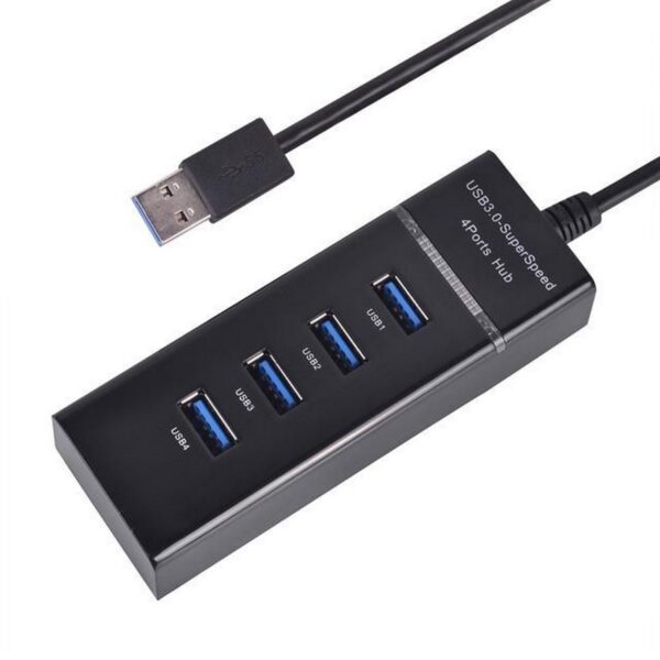 USB 3.0 High Speed Multi Hub Splitter For Dextop PC Laptop Adapter
