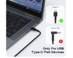 HP 65W USB Type C   AC  Power Adapter   Charger  Laptop For  HP  Chromebook X360  11-ae051wm 11-ae001tu 11-ae027nr    12-F040DX 12-F014DX 12-F015NR 14-CA091WM   14-CA020NR   14-CA021NR    Series  P/N:   L65505-003 L67440-001 - Image 3