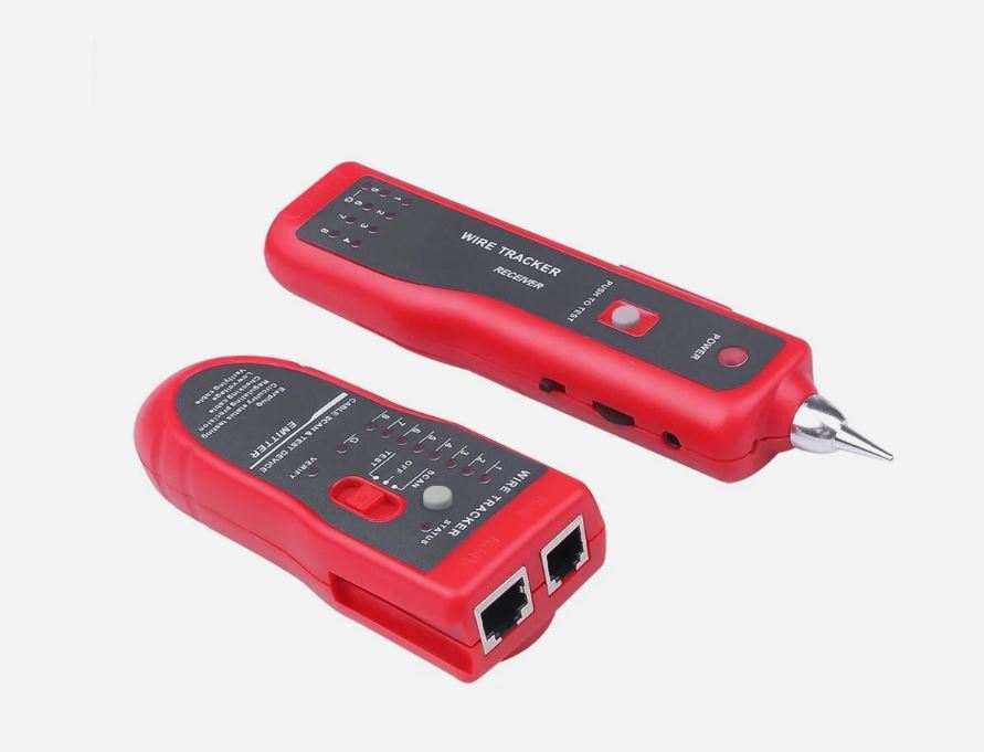 mj868 02 LAN Ethernet Network Cable Taster MJ-868 Multi-function RJ11 RJ45 Cat 6 Or Cat 5 Wire Scan Kit Use Devices Are Routers Modems Network Switches Telephone Lines IP Cameras CCTV Systems Network Wall Sockets LAN Installations - Image 1