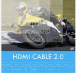HDMI 2.0 Male To Male High Speed Premium Audio & Video Display durable  Cable  3M Ultra   Resolution  4K/ 2K /1080P HD Use Devices LED   LCD TV  Desktop PC Laptop - Image 4
