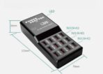 Desktop Charging hub 12  Ports USB Charger 12-in-1 Model: W858  Charging Station Compatible for Tablets Phones USB Electronics - Image 4