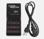 Desktop Charging hub 12  Ports USB Charger 12-in-1 Model: W858  Charging Station Compatible for Tablets Phones USB Electronics - Image 2