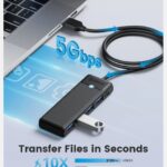 Super Speed  Plug & Play ABS  Plastic With LED Indicator  Transfer  Fast Data 5Gbps Speed  USB 3.0 Male     4 In 1    Female 4 Ports USB 3.0  Hub Model PAPW4A-U3-015-BK-EP  Compatible Devices  Laptop Desktop PC MacBook  Keyboard Mouse Printer USB Card Reader