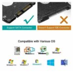 High Speed    USB 3.0 External Converter  SSD Or HDD Data Transfer 22 Pins   SATA Cable Compatible Devices  Windows PCs  Laptops  Macbooks   SATA Drives - Image 4