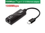 Highs Speed USB Type  C  Male 3.1 Gigabit Ethernet Card to LAN RJ45 100Mbps  Female Network LAN Adapter  Compatible Devices   Computers  Laptops   Windows  Linux   Network Support - Image 7