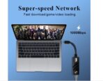 Highs Speed USB Type  C  Male 3.1 Gigabit Ethernet Card to LAN RJ45 100Mbps  Female Network LAN Adapter  Compatible Devices   Computers  Laptops   Windows  Linux   Network Support