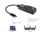 Highs Speed USB Type  C  Male 3.1 Gigabit Ethernet Card to LAN RJ45 100Mbps  Female Network LAN Adapter  Compatible Devices   Computers  Laptops   Windows  Linux   Network Support - Image 5