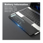 69KF2  Laptop Battery  86Wh  Replacement  For  Dell XPS 15 9500 9510 9520 9530 P/N :  70N2F M59JH  070N2F - Image 2