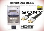 HDMI Plated Sony Male To Male High Speed  Audio & Video Display durable  3M   Cable  full HD Display Use Devices LED   LCD TV  Desktop PC Laptop  PlayStation 3