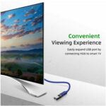 High Speed Data Transfer 5Gbps Plug & Play  Material PVC   Extension Extender Cable Length   1.5M USB 3.0  Male  to  Female  Cable  Windows  macOS  Linux - Image 6