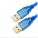 High Speed Data Transfer 480Mbps   Plug & Play  Material PVC Length   1.5M USB 2.0  Male  to  Male  Cable - Image 2