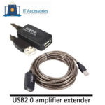 High Speed Data Transfer With IC  400Mbps   Active Repeater  Plug & Play  Material PVC   Extension Extender Cable Length   10M USB 2.0  Male  to  Female  Cable - Image 5