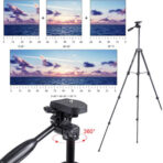 Foldable Design  Easy to Carrying 4 Legs Part  Flip Leg Locking Adjustable Ensuring Single Adjust Of Each Leg  Yungteng  VCT680RM Material Aluminum Alloy    Tripod Stand   Compatible Devices   Canon Nikon Sony Olympus Pentax Fujifilm Kodak DSLR Cameras Smartphones
