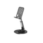 Foldable, Lightweight Excellent Stability  360° Rotating Head & Adjustable Viewing Angles Aspor A701     Material Carbon Steel   Silicone  Desktop  Tablet   Stand Or Mobile  Holder  Compatible Devices   Apple iPhone  Samsung Galaxy Series Google Pixel  Xiaomi Redmi Poco OPPO Vivo Realme  Infinix & Tecno - Image 5