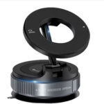 Compact Design Easy  to Install Material  ABS Plastic Perfect Viewing 360 Rotation KD07   Magnetic Car Phone Holder  Strong Suction Base  Compatible Devices Apple iPhone  Samsung Galaxy  Google Pixel Series - Image 2