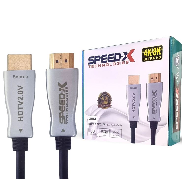 ultra-hdmi-09.jpg HDMI Fiber 2.0 & 2.1 Male To Male High Speed Premium Audio & Video Display durable 30M Ultra Active Optical Cable Resolution 4K/ 8K UHD Support Copper Use Devices LED LCD TV Desktop PC Laptop - Image 1
