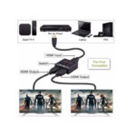 Gold Plated High Quality Dual Function  HDMI  Female 2 in 1 Out or 1 in 2  Female  Splitter  Bi-direction Switch   Compatible For Computers Laptops Projectors LED LCD  Smart TVs - Image 4