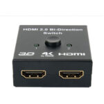Gold Plated High Quality Dual Function  HDMI  Female 2 in 1 Out or 1 in 2  Female  Splitter  Bi-direction Switch   Compatible For Computers Laptops Projectors LED LCD  Smart TVs